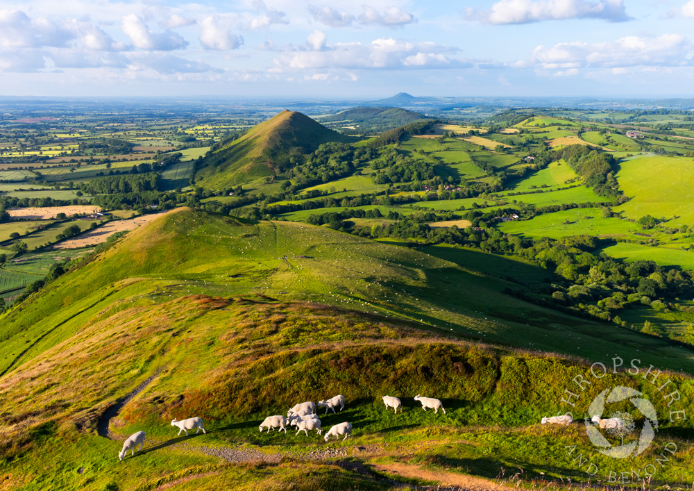 Majestic view from the top of Caer Caradoc